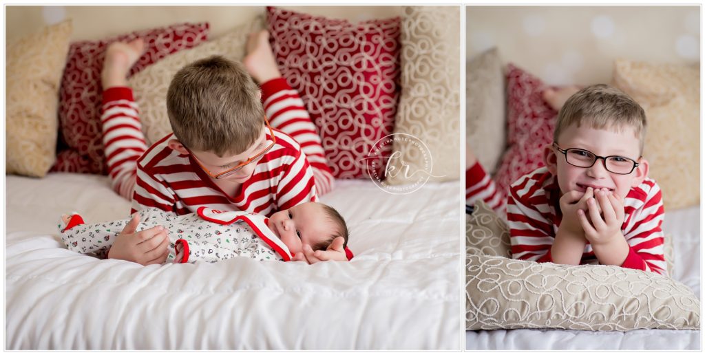 Christiansburg Newborn Photographer, Kristina Rose Photography, Christiansburg, Christmas Sessions