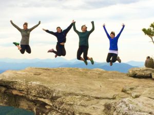 Kristina Rose Photography, McAfee Knob, friends, relationships