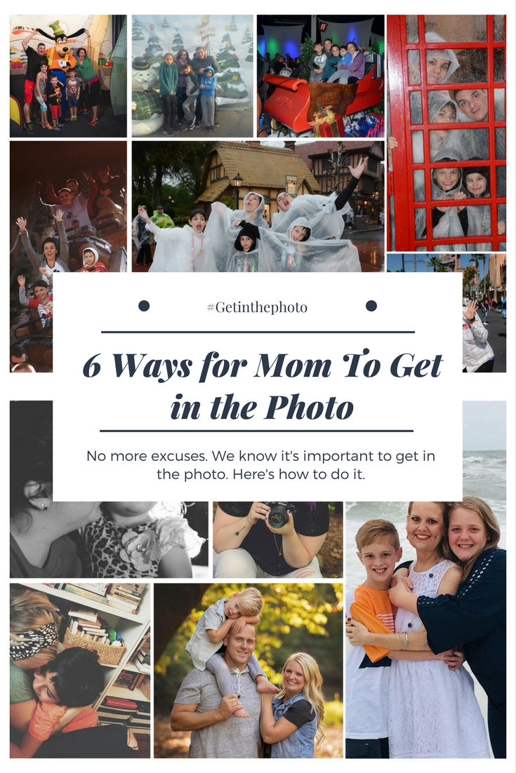 Moms are supposed to be in the photos too. It is important for our family. But how do we make that happen? Use these tips so you're included in the memory.