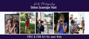 kids learning photography