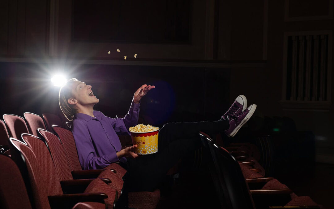 Branding photography session at the Lyric Theatre in Blacksburg, VA by Kristina Rose